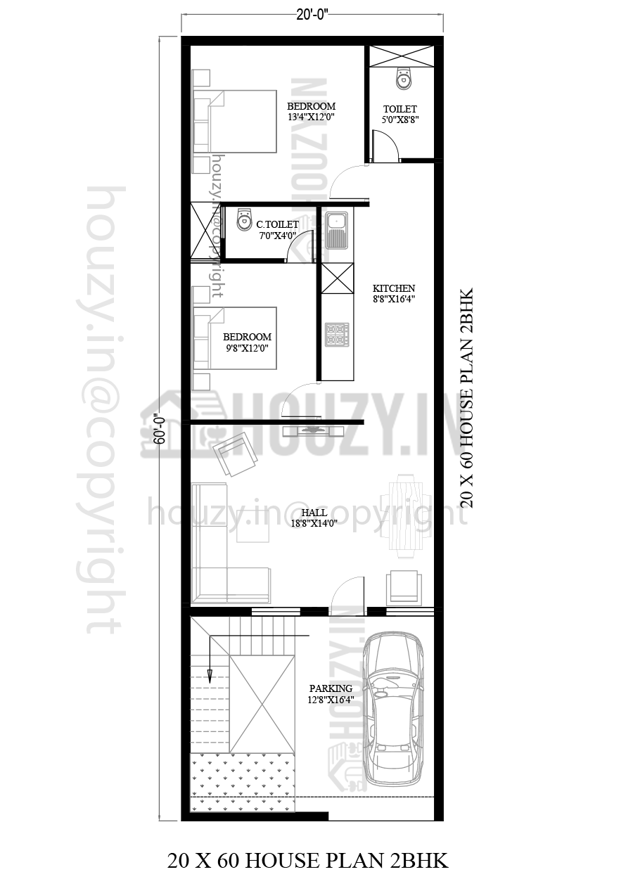 20x60 house plan